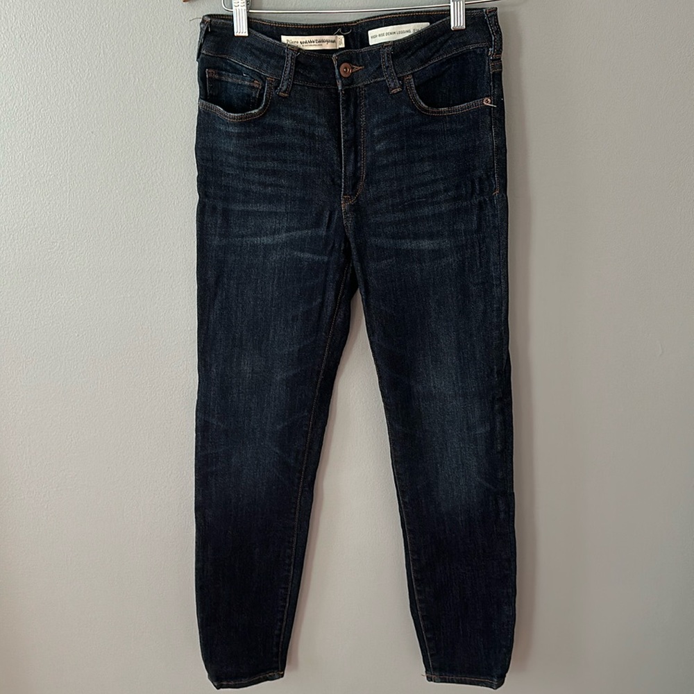 Pilcro High-Rise Denim Leggings